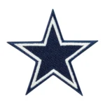 Dallas Cowboys Star Navy Embroidery Patch