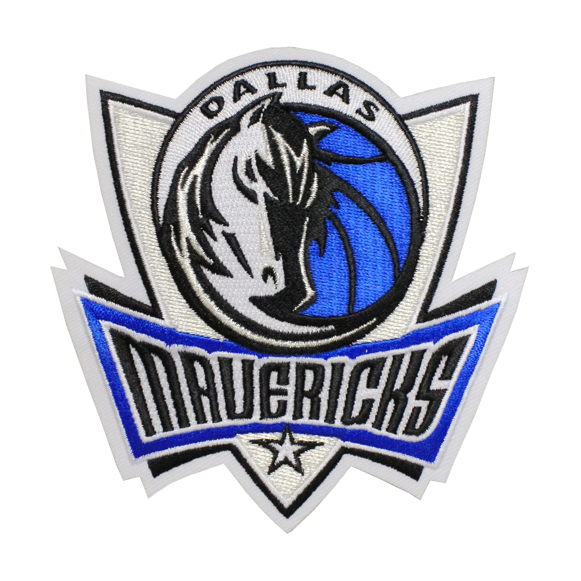 Dallas Mavericks Black Embroidery Patch