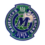 Dallas Mavericks Crest Polo Sleeve Embroidery Patch