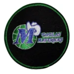 Dallas Mavericks Vintage Black Embroidery Patch