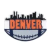 Denver Broncos City of Denver White/Orange Embroidery Patch