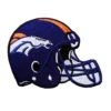 Denver Broncos Helmet Team Logo Navy Embroidery Patch