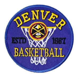 Denver Nuggets Basketball Purple Embroidery Patch