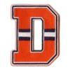 Denver Nuggets D Logo Orange Embroidery Patch