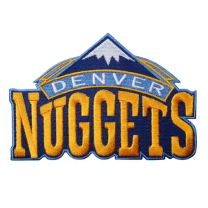 Denver Nuggets Primary Team Logo Navy Embroidery Patch