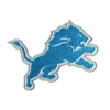 Detroit Lions Team Logo Aqua Embroidery Patch
