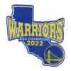 Golden State Warriors Champs 2022 Blue Embroidery Patch