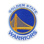 Golden State Warriors Primary Team Logo Blue Embroidery Patch