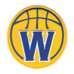 Golden State Warriors Secondary Yellow Embroidery Patch