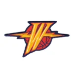 Golden State Warriors 'W' Golden Embroidery Patch