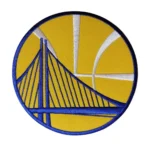 Golden State Warriors Yellow Embroidery Patch