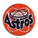 Houston Astros Retro Orange Embroidery Patch