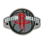 Houston Rockets Emblem Black Embroidery Patch