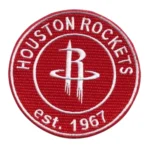 Houston Rockets Red Embroidery Patch