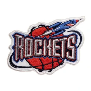 Houston Rockets Retro Classic Red Embroidery Patch
