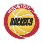 Houston Rockets Throwback Red Embroidery Patch