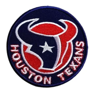 Houston Texans Round Navy Embroidery Patch