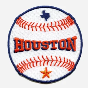 Houston Texans "ball" White Embroidery Patch