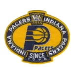 Indiana Pacers 1976 Logo Yellow/Navy Embroidery Patch
