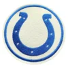 Indianapolis Colts Round White Embroidery Patch