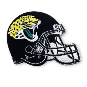 Jacksonville Jaguars Black Helmet Embroidery Patch