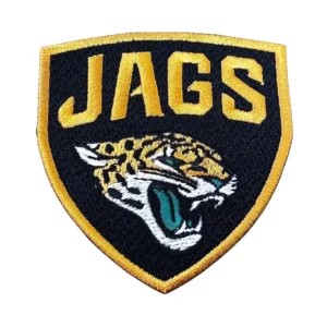 Jacksonville Jaguars Black Logo Embroidery Patch