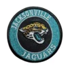 Jacksonville Jaguars Round Black Logo Embroidery Patch