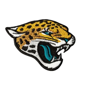 Jacksonville Jaguars Tiger Yellow Embroidery Patch