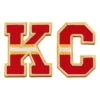 Kansas City Chiefs Latter K.C. Red Embroidery Patch