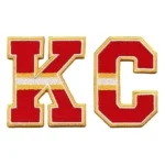 Kansas City Chiefs Latter K.C. Red Embroidery Patch
