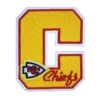 Kansas City Chiefs Letter "C" Yellow Embroidery Patch