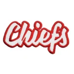 Kansas City Chiefs Letter "Chiefs" Red/White Embroidery Patch
