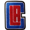 Los Angeles Clippers Alternate Logo Red/Blue Embroidery Patch