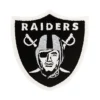 Las Vegas Raiders Black Logo Embroidery Patch
