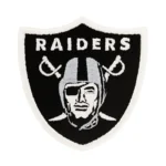 Las Vegas Raiders Black Logo Embroidery Patch