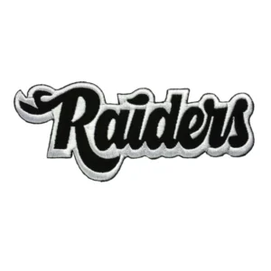 Las Vegas Raiders Raiders Letter Black Logo Embroidery Patch