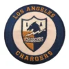 Los Angeles Chargers Round Circle Navy Embroidery Patch