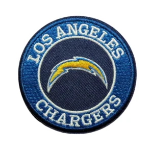 Los Angeles Chargers Round Logo Embroidery Patch