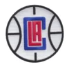 Los Angeles Clippers Primary Team logo White/Blue Embroidery Patch