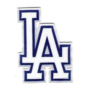 Los Angeles Dodgers L.A Blue/White Embroidery Patch