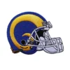 Los Angeles Rams Helmet Logo Blue Embroidery Patch