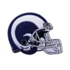 Los Angeles Rams Helmet Logo Navy Embroidery Patch
