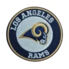Los Angeles Rams Los Angeles Round Navy Embroidery Patch
