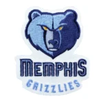 Memphis Grizzlies Primary Team Logo Embroidery Patch