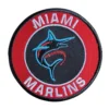 Miami Marlins Red Embroidery Patch