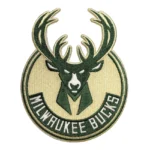 Milwaukee Bucks Green/Yellow Embroidery Patch