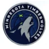 Minnesota Timberwolves Primary Navy Embroidery Patch
