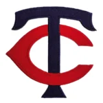 Minnesota Twins Vintage Navy Embroidery Patch