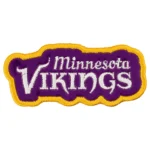 Minnesota Vikings Purple Embroidery Patch