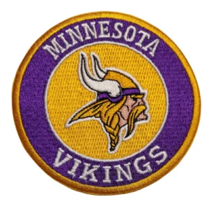 Minnesota Vikings Purple/Yellow Embroidery Patch
